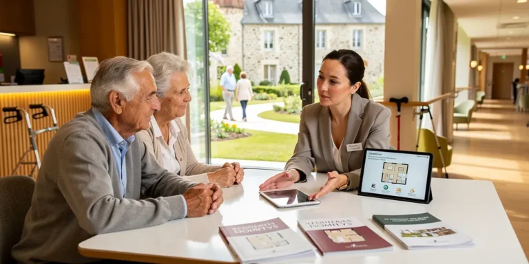 résidence services seniors domitys le château des plans