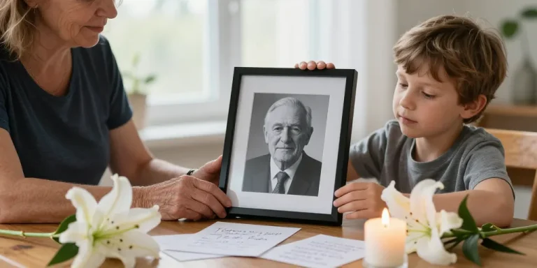 texte pour deces grand pere