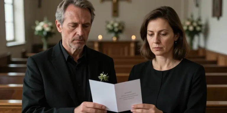 monsieur et madame vous présente leurs sincères condoléances