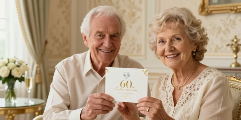 noces de diamant invitation