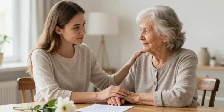 condoleance grand mere