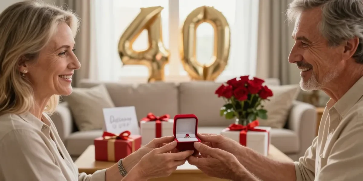 quel cadeau offrir pour 40 ans de mariage
