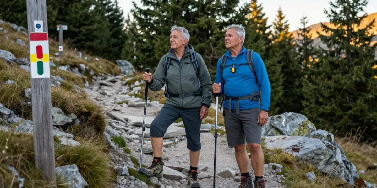 randonnée à 65 ans